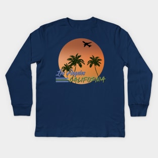 Los Angeles, California Kids Long Sleeve T-Shirt